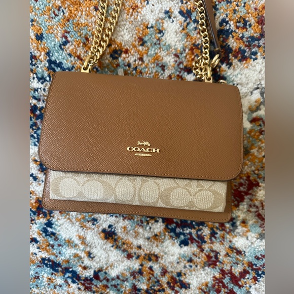 Coach Klare Crossbody In Signature Canvas - Picture 2 of 9